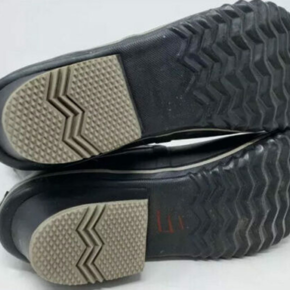 Boots Black Size 7.5 Womens Waterproof Rain Shoes - Picture 6 of 8